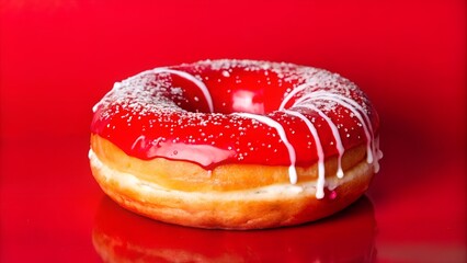 sour cream donuts a cake donuts made with sour cream in studio background with high detailing