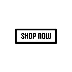 Fototapeta premium Sales button shop now isolated on transparent