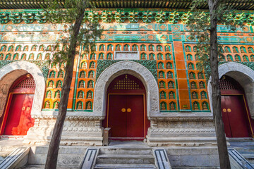 Plaque of Wisdom-Sea Temple, the highest of Longevity Hill in Summer Palace.