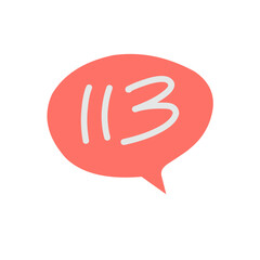 Help line SOS symbol 