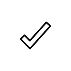 Checkmark icon. Checkmark vector set. Approved symbol vector.	