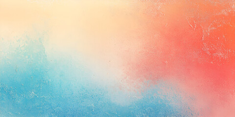 Fototapeta premium Vibrant Orange and Blue Smoke Background