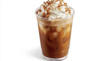 Studio Shot of Iced Coffee - Refreshing and Energizing Drink