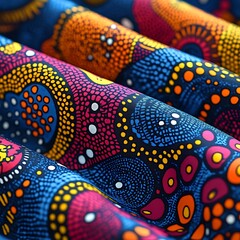 Ankara Pattern - A brightly colored fabric pattern known for its unique and bold designs, widely popular in West Africa. 