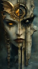 what if the ascii rorschach fairy Summoned ancient Viking in modern Rome, 