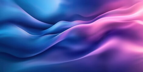 Fototapeta premium Abstract Blue Violet Gradient Flow Background Design