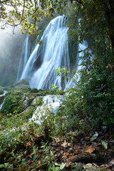 Fototapeta premium waterfall in autumn