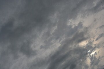 Fototapeta premium Storm clouds in the sky