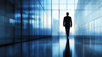 Fototapeta premium business asset with networking for presentation background concept