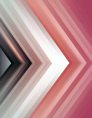 Obraz premium Abstract Arrow Design Pink White Gray Diagonal Stripes Background