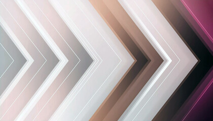 Obraz premium Abstract Arrow Pattern Background Geometric Design Neutral Tones Modern Shapes Gradient Colors