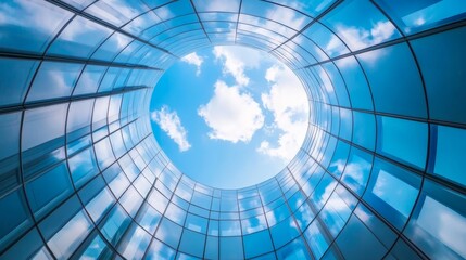 business asset with networking for presentation background concept