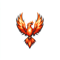 Fototapeta premium Gamer and fire logo design