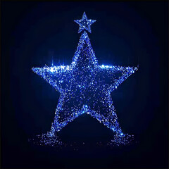 sports logo in the shape of a star crown