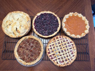 Thanksgiving pies