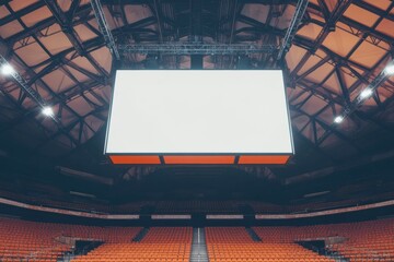 Arena Jumbotron: Blank Ad Space 