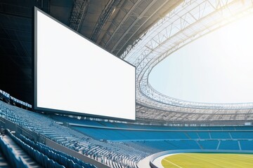 Giant Stadium Screen Mockup 