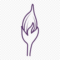 Hand drawn spring flowers illustration. floral illustration