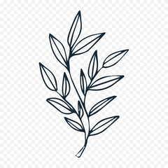 Fototapeta premium Hand drawn spring flowers illustration. floral illustration