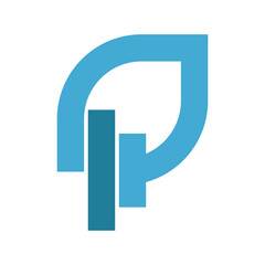 Letter P logo icon design