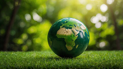 save the earth. World environment day concept