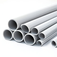 Construction action pvc pipe installation workshop educational content industrial environment close-up view pipe fitting techniques