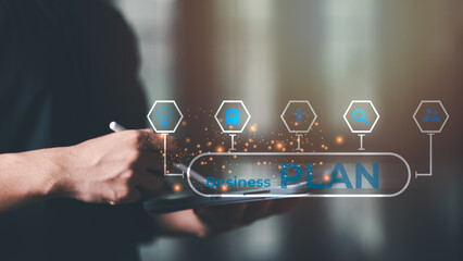 Business planning concepts, working procedures and principles, marketing strategy planning, Business Process Optimization, success strategy steps