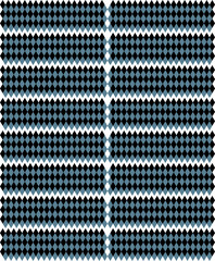 a black and white checkered pattern with a white background