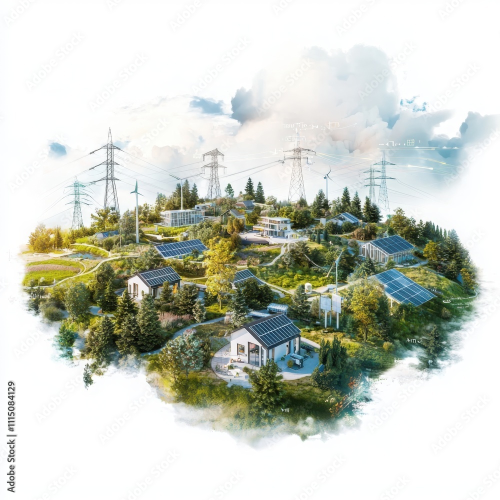 Poster optimizing smart energy grid management in distributed renewable infrastructure data visualization s