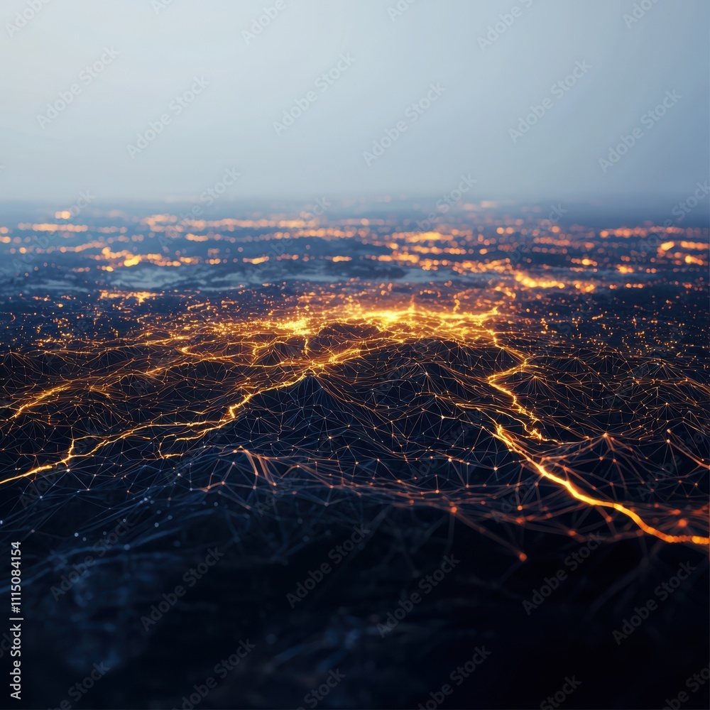 Poster optimizing smart energy grid management through data visualization of distributed renewable infrastr