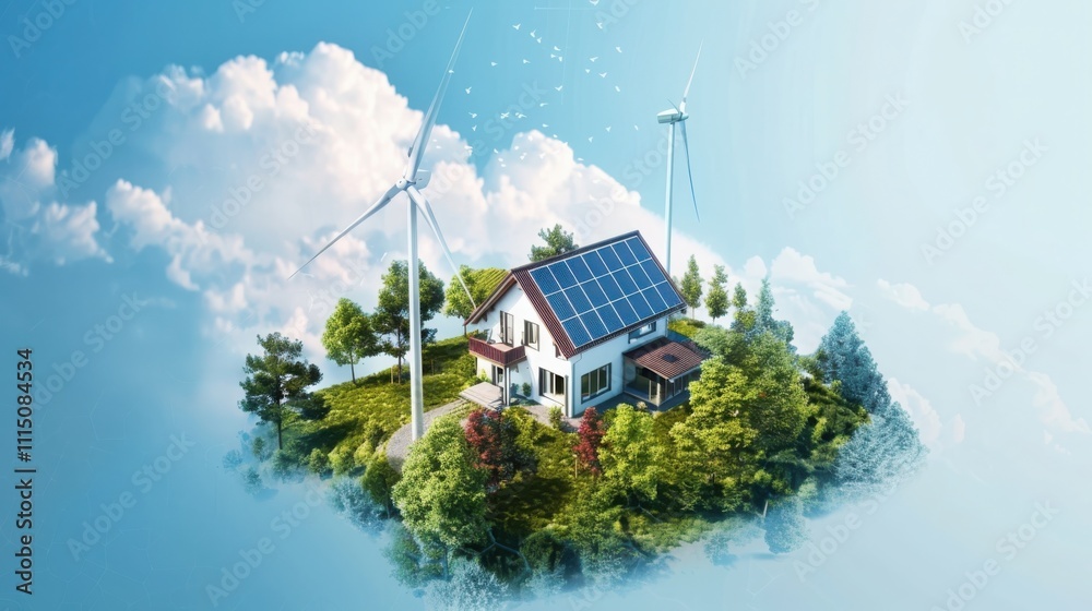 Poster empowering communities through renewable energy microgrids a comprehensive guide to distributed infr