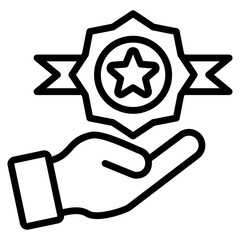 Obraz premium Service Excellence Icon