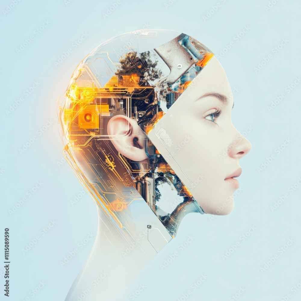 Poster designing an empathetic interface integrating artificial intelligence and emotional intelligence in 
