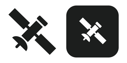 人工衛星やGPSを表すアイコン © SUE