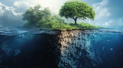 The ecology concept emphasizes the interconnectedness of all living organisms and their environments, highlighting the importance of balance for survival