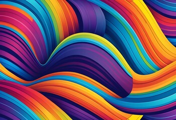 Naklejka premium Multi layers color texture 3D papercut layers in gradient vector banner. Carving art. Cover layout material design template. Abstract realistic papercut decoration textured with cardboard wavy layers