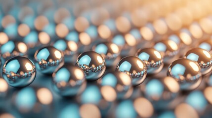 Abstract representation of atoms forming a new alloy, Alloy Chemistry, Material Science