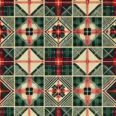 Obraz premium set of seamless patterns