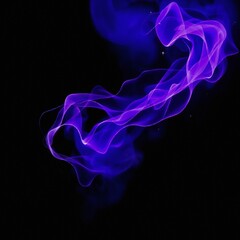 Obraz premium smoke on black