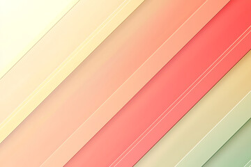 Obraz premium Diagonal Stripes in Soft Hues