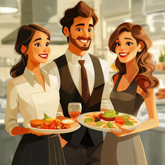 a family meal