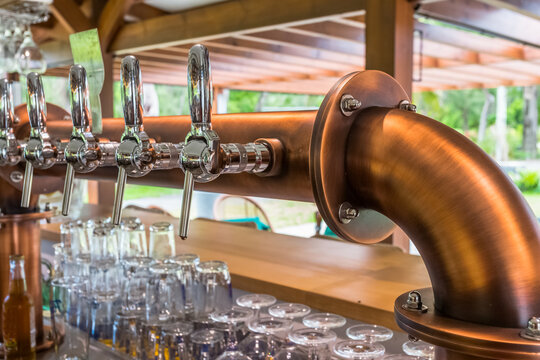 Tireuse de bi&egrave;re en cuivre 