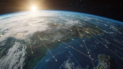 Obraz premium Network