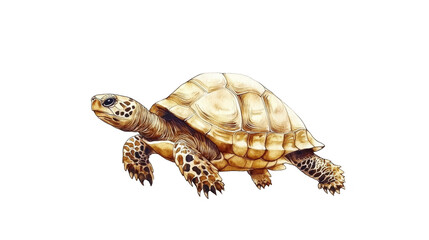 Obraz premium Tranquil turtle in a sapphire sea, serene underwater wildlife portrait