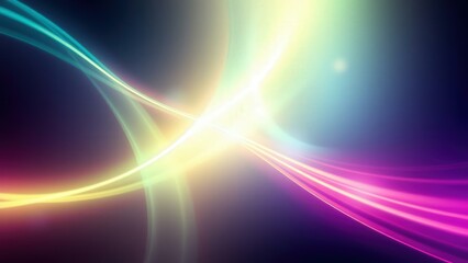 Naklejka premium Vibrant Abstract Light Rays Background: Perfect for Modern Web Design, Digital Art, and Creative Projects