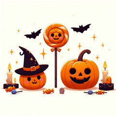 Spooky Halloween pumpkin