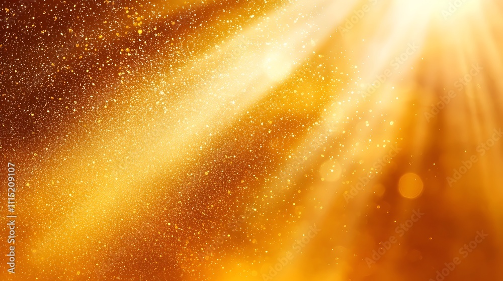 Poster a highly detailed shot of dust particles floating in sunlight creating a gentle hazy effect with bri