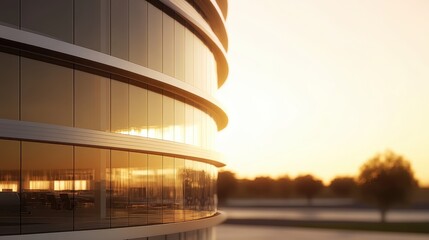 Fototapeta premium Majestic Architectural Masterpiece at Sunset