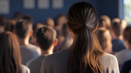 students, school, girl, In class, child, Lecture room, woman, university