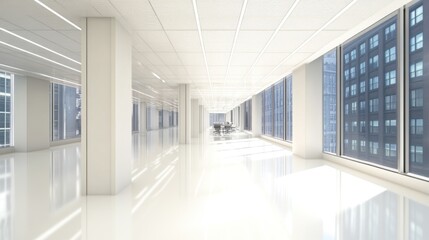 Business meeting room with vacant chairs, symbolizing the importance of preparation and anticipation in professional environments.